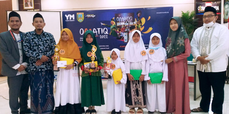 Raih Runner Up Yatim Binaan Yayasan SMS Pati akan Maju ke OMATIQ Nasional