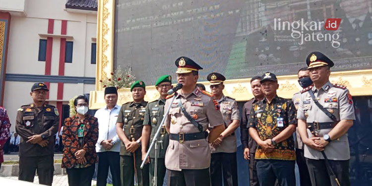 Kapolda Jateng Resmikan Polres Pati Menjadi Polresta
