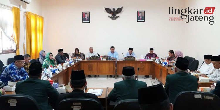 Audiensi dengan PCNU Ketua DPRD Pati Harap Raperda Pesantren Segera Disahkan..