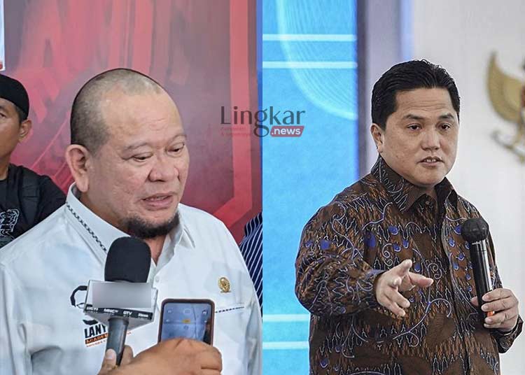 La Nyalla vs Erick Thohir Rebutkan Kursi Ketua Umum PSSI