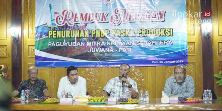 Wadul ke Pj Bupati Pati Nelayan Minta PNBP Pasca Produksi Diturunkan