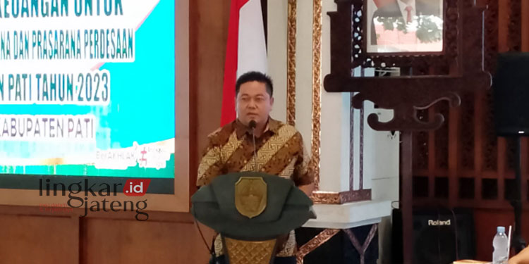 Ketua DPRD Pati Siap Awasi Penggunaan Bankeu Sarpras Desa