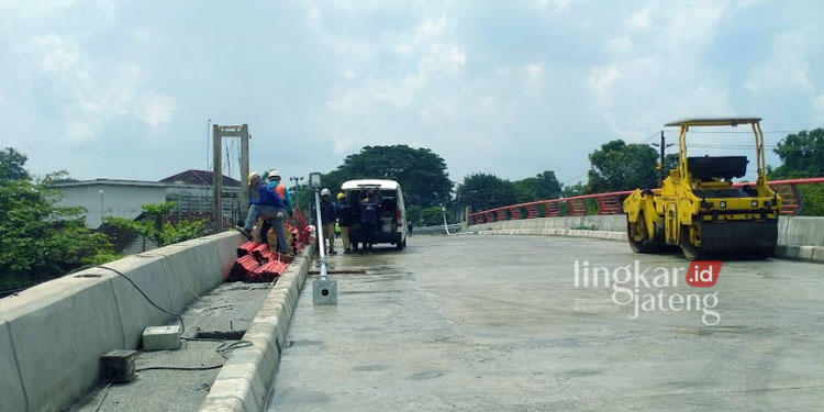 Diuji Coba 1 April 2023 Jembatan Juwana Pati Masuk Tahap Pengaspalan