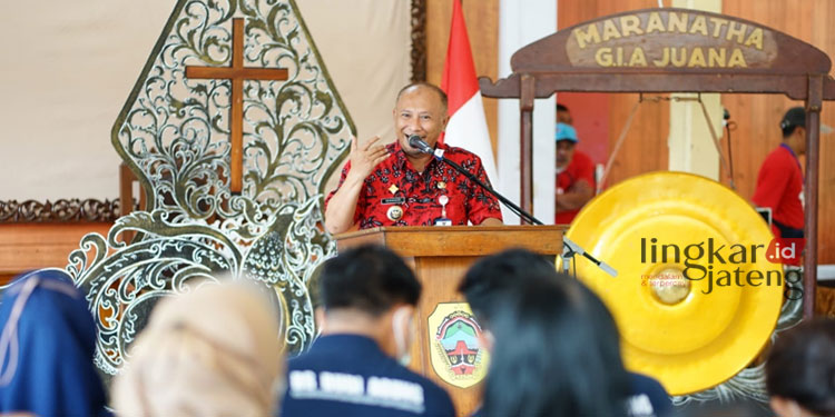 Pj Bupati Pati Dorong Warga Utamakan Gotong Royong dalam Berbagai Momen