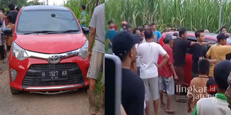 Polisi Selidiki Kasus Pemotor yang Dianiaya Pengemudi Mobil Calya Merah di Trangkil Pati 1