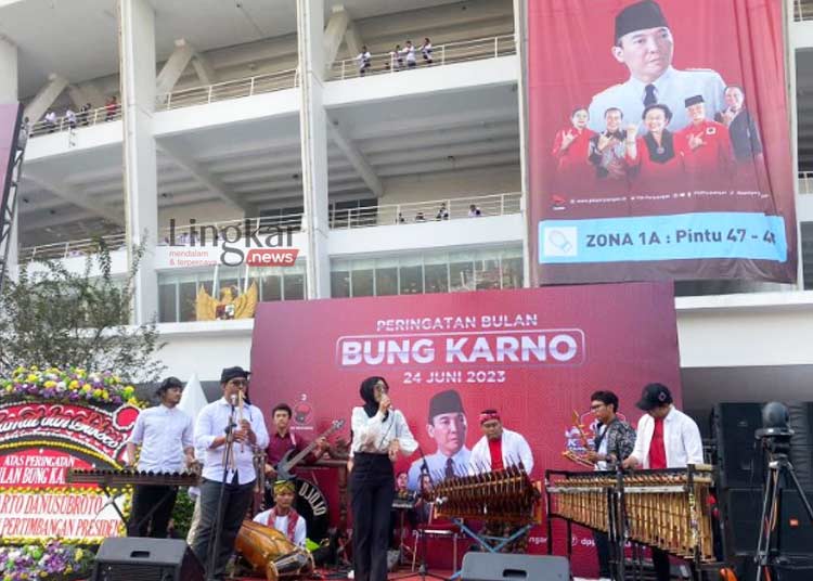 Tarian Reog hingga Musik Angklung Meriahkan Puncak Bulan Bung Karno di Jakarta