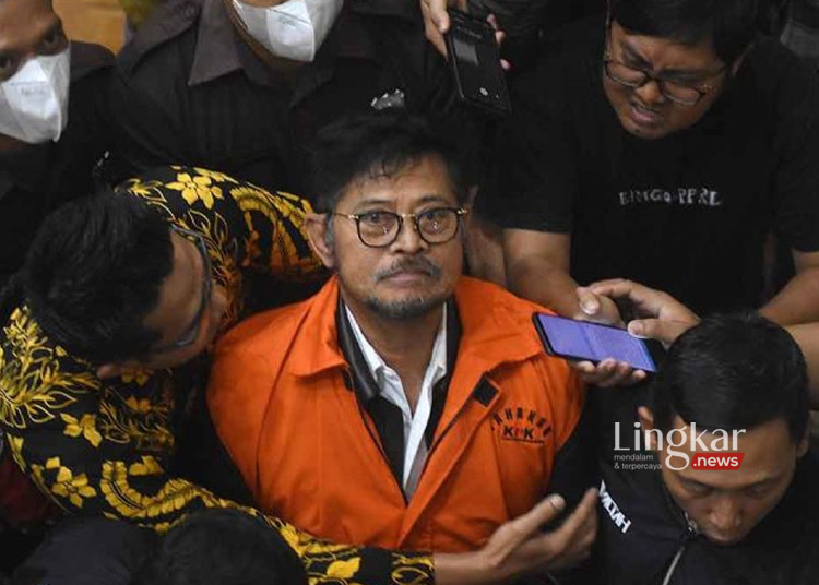 Jadi Tersangka Korupsi Kementan Syahrul Yasin Limpo Ditahan 20 Hari di Rutan KPK
