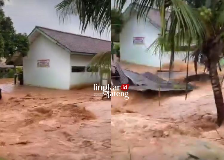 BREAKING NEWS Banjir di Dukuhseti Pati Rendam SDN 01 Dumpil dan TPS