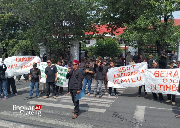 Aliansi Rakyat Menggugat Demo di Pati Tuntut 3 Hal Ini