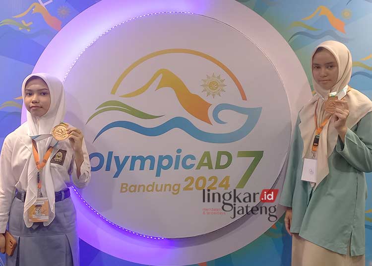 SMA Muhammadiyah 1 Pati Sabet 2 Medali OlympicAD tingkat Nasional