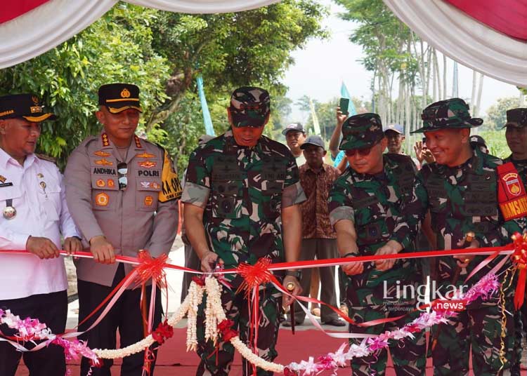 TMMD ke 119 Kodam IV Diponegoro Resmi Ditutup Serentak di 4 Kabupaten