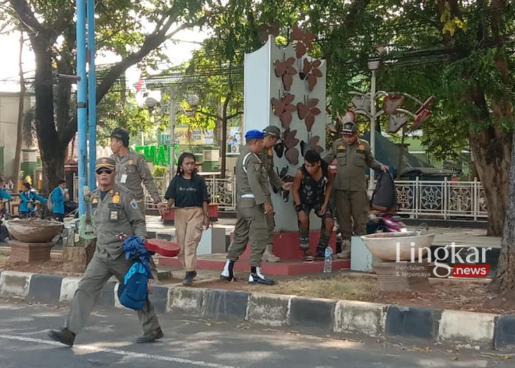 Sejumlah Anak Punk Diamankan Satpol PP Dema