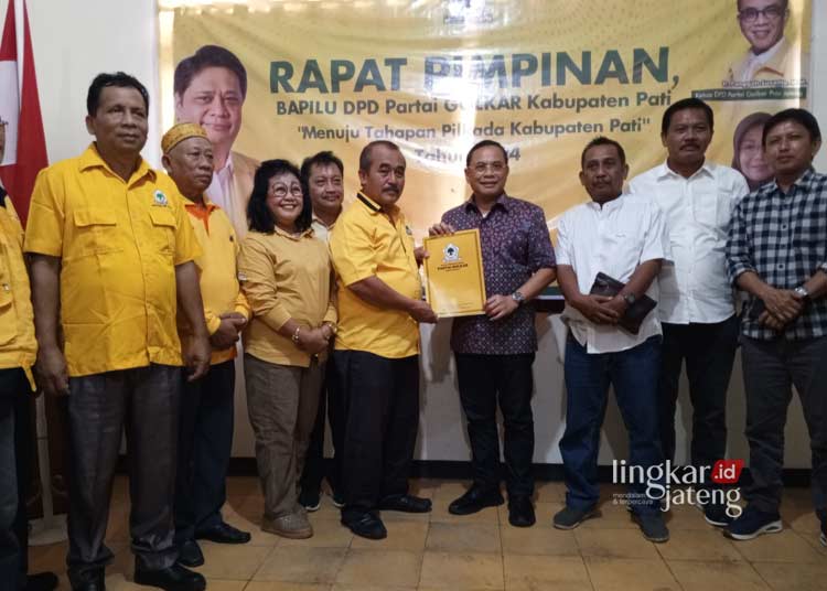 Sudewo lamar bacabup Pati ke Partai Golkar