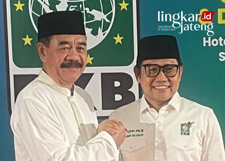 slamet warsito bersama muhaimin iskandar